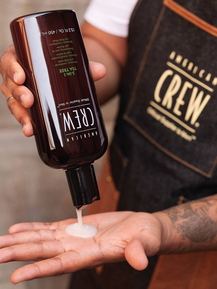 Американ Крю Средство для волос 3 в 1 чайное дерево 100 мл (American Crew, Hair&Body) Американ Крю Средство для волос 3 в 1 чайное дерево 100 мл (American Crew, Hair&Body) фото 2