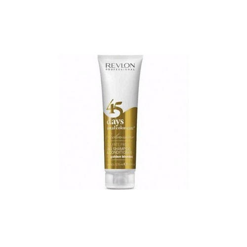 Ревлон Профессионал Шампунь-кондиционер для Золотистых Блондинок RCC 45 Days Shampoo Golden blondes 275 мл (Revlon Professional, Revlonissimo) фото 0