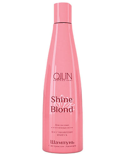 Оллин Професионал Шампунь с экстрактом эхинацеи, 300 мл (Ollin Professional, Shine Blond) фото 0
