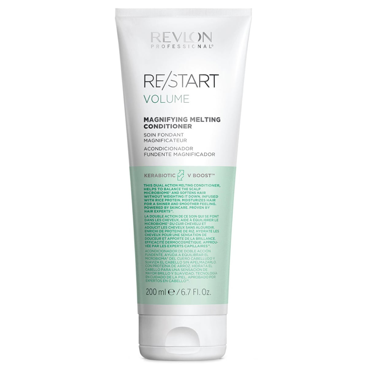 Revlon Professional Magnifying Melting Conditioner Кондиционер, придающий волосам объем, 200 мл (Revlon Professional, Restart) кондиционер придающий волосам объем restart volume magnifying melting conditioner кондиционер 750мл