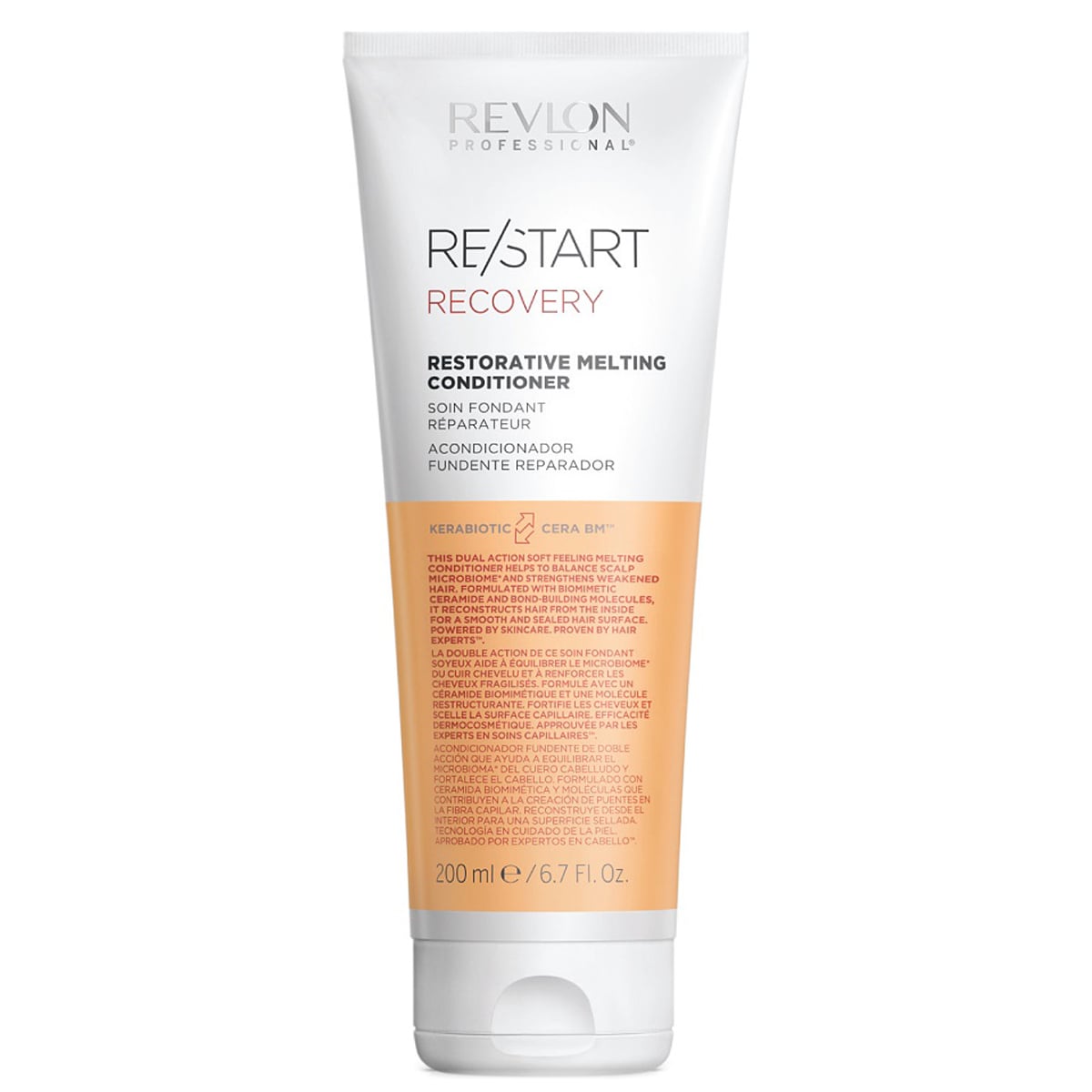 Revlon Professional Restorative Melting Conditioner Восстанавливающий кондиционер, 200 мл (Revlon Professional, Restart) revlon professional увлажняющий кондиционер moisture melting conditioner 750 мл revlon professional restart