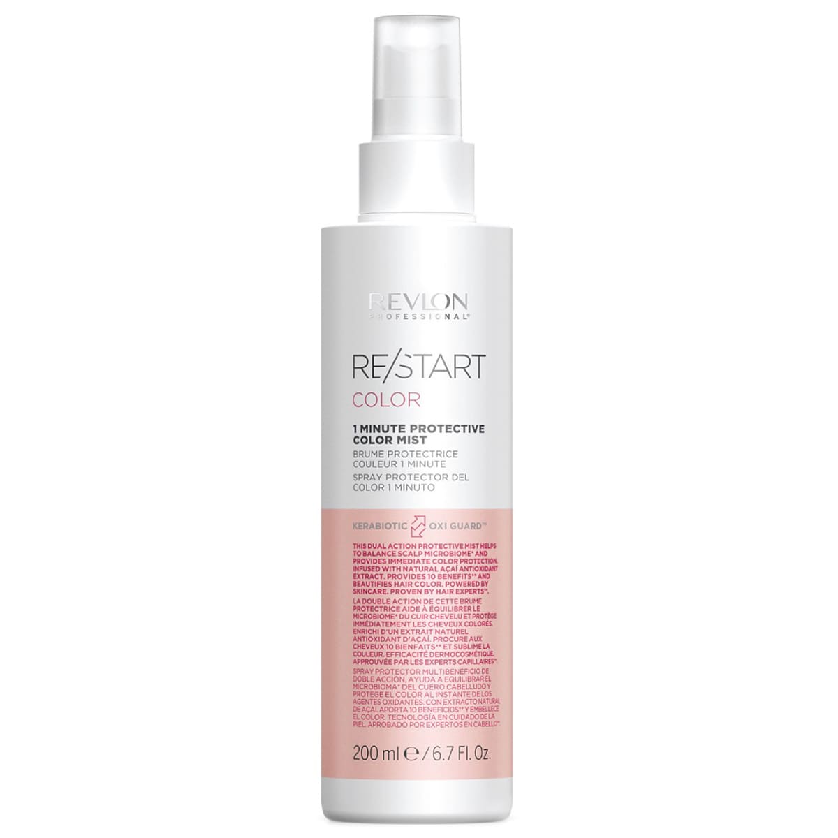Ревлон Профессионал Protective 1-минутный защищающий цвет мист, 200 мл (Revlon Professional, Restart) фото 0
