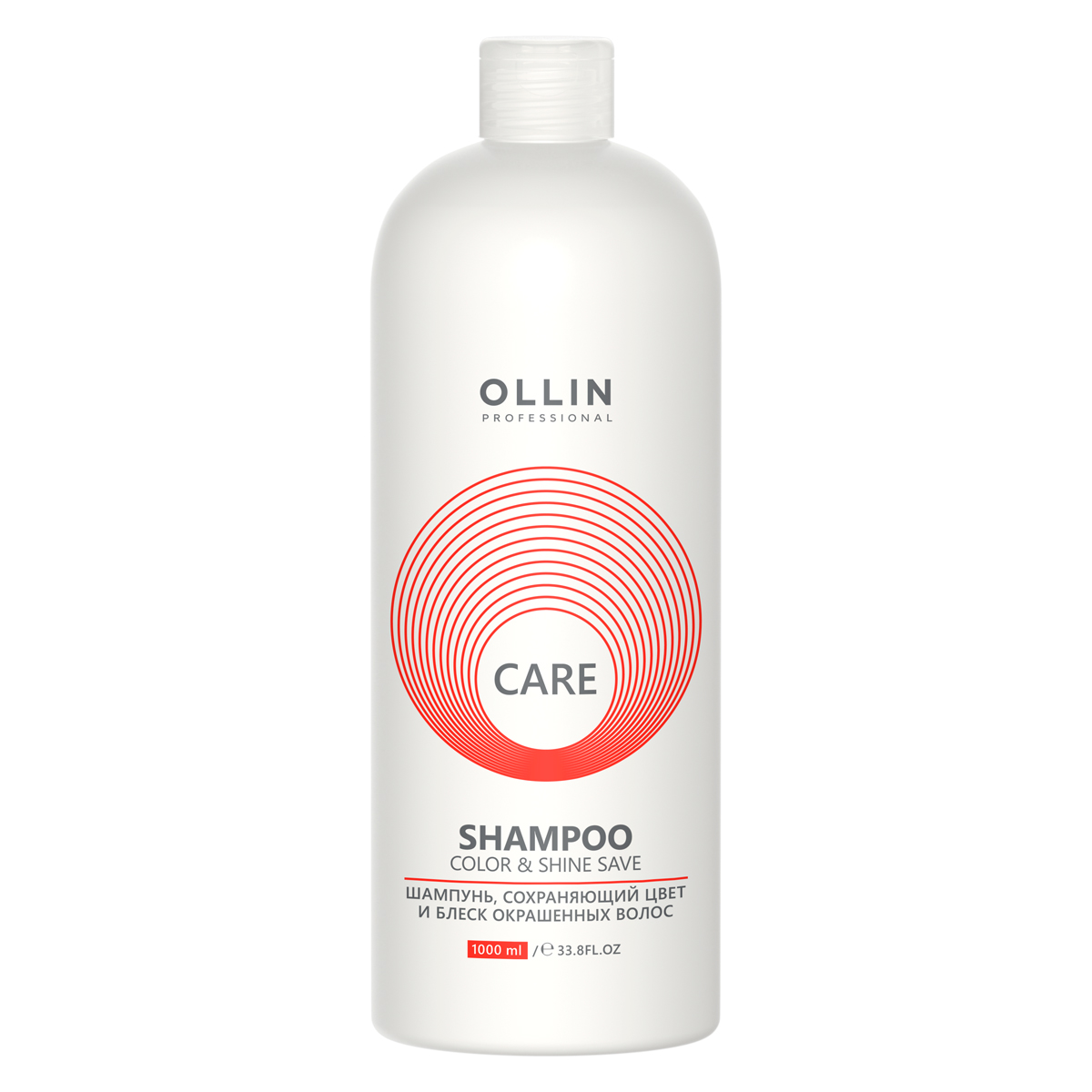 Ollin Professional Шампунь, сохраняющий цвет и блеск окрашенных волос, 1000 мл (Ollin Professional, Care) ollin professional кондиционер сохраняющий цвет и блеск окрашенных волос 200 мл ollin professional care