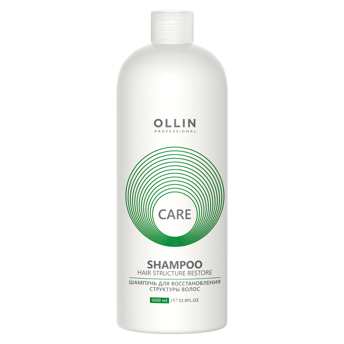 Ollin Professional Шампунь для восстановления структуры волос, 1000 мл (Ollin Professional, Care) шампунь для восстановления структуры волос ollin professional care 1000 мл