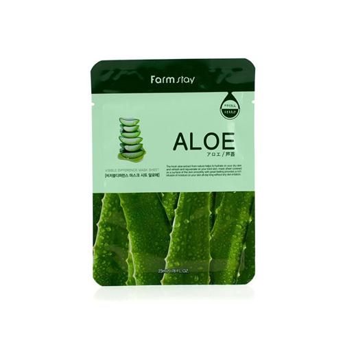 Фармстей Тканевая маска с экстрактом алоэ, 23 мл (Farmstay, Для лица) фото 8