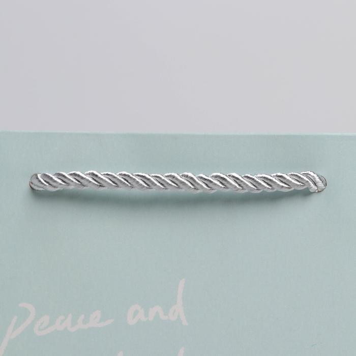  Пакет «Зелёные тюльпаны» 21 х 25 х 10 см (Подарочная упаковка, Пакеты) фото 2