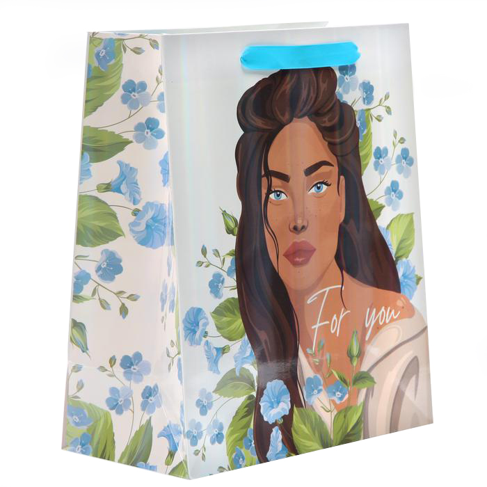  Пакет ламинированный «Для тебя» ML 23 х 27 х 11,5 см (Подарочная упаковка, Пакеты) фото 1