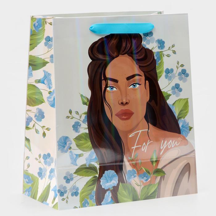  Пакет ламинированный «Для тебя» ML 23 х 27 х 11,5 см (Подарочная упаковка, Пакеты) фото 2