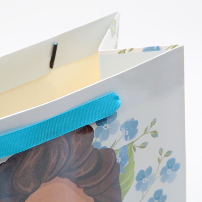  Пакет ламинированный «Для тебя» ML 23 х 27 х 11,5 см (Подарочная упаковка, Пакеты) фото 4