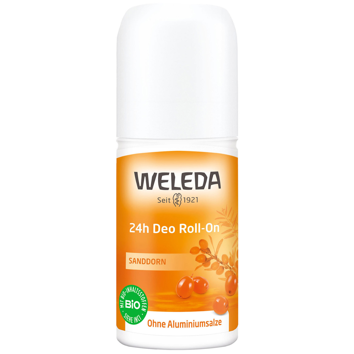 weleda облепиховый тонизирующий гель для душа 200 мл weleda облепиховая линия Weleda Облепиховый дезодорант 24 часа 1 шт (Weleda, Облепиховая линия)