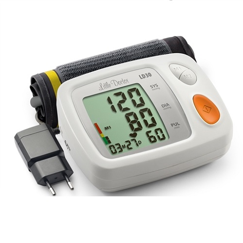 Литл Доктор Тонометр LD30 автомат с адаптером индикация аритмии большой екран 1 шт (Little Doctor, Тонометры) фото 1