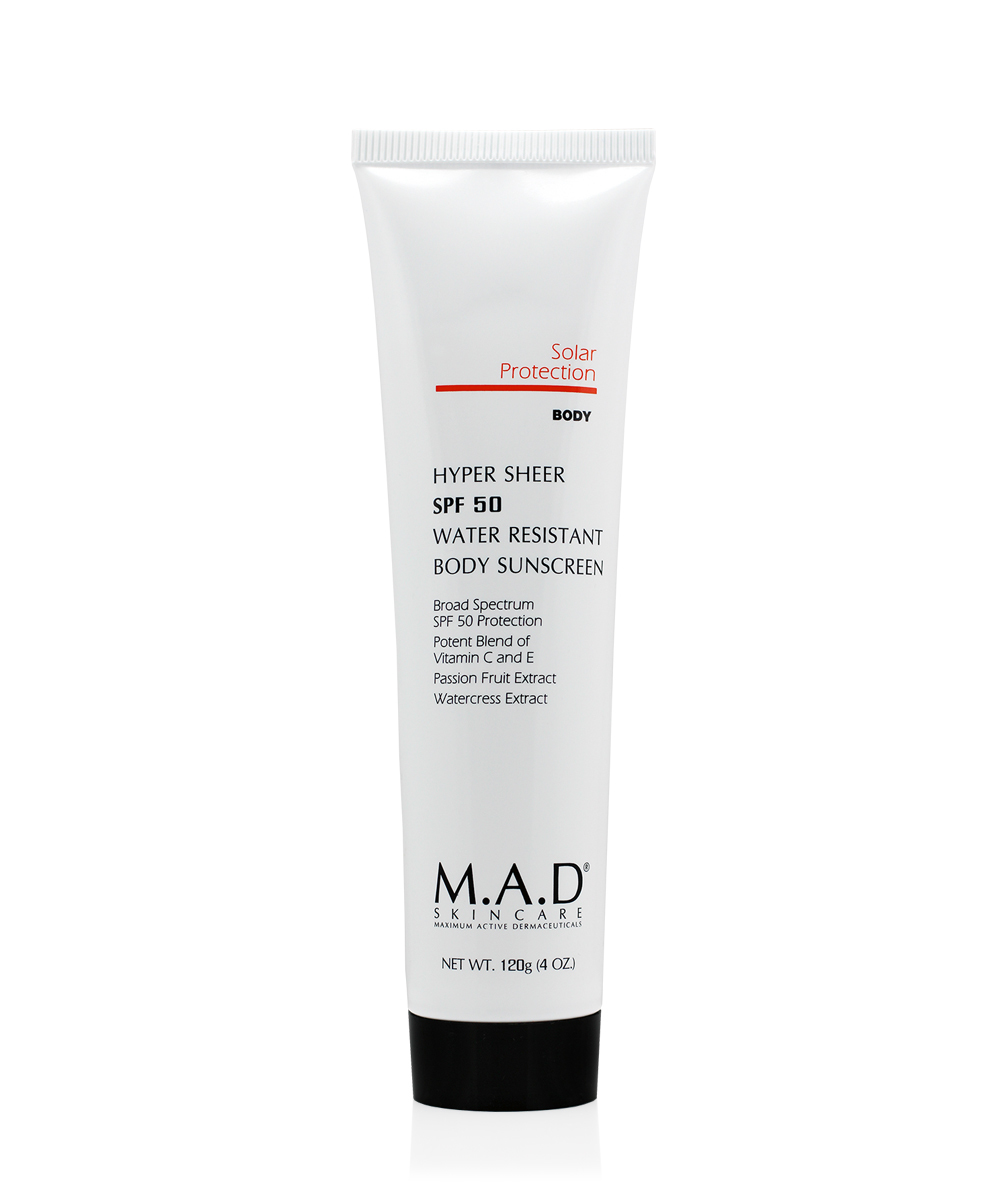 M.A.D. Лосьон для тела водооталкивающий защитный spf 50, 120 мл (M.A.D., Sun Protection)