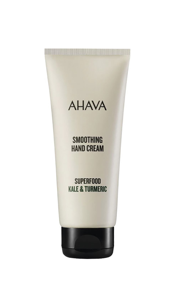 Ахава Суперфод Смягчающий крем для рук Браунколь и Куркума Smoothing Hand Cream Kale & Turmeric, 100 мл (Ahava, Superfood) фото 0