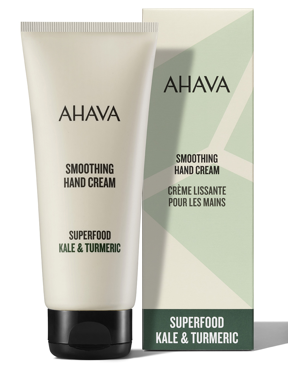 Ahava Суперфод Смягчающий крем для рук Браунколь и Куркума Smoothing Hand Cream Kale  Turmeric, 100 мл. фото