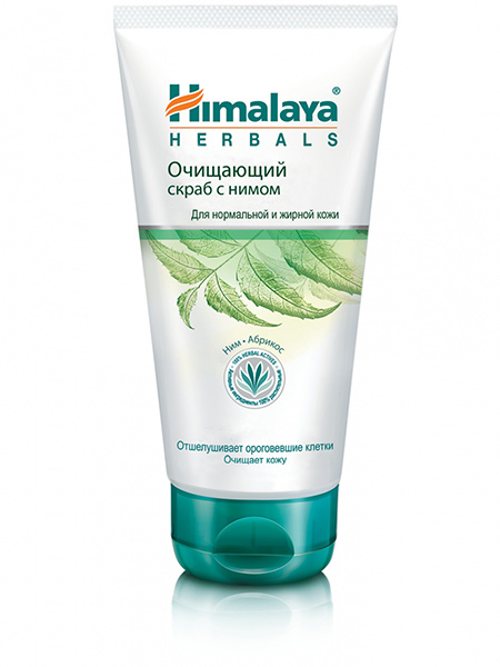 Хималайя Хербалз Очищающий скраб с нимом, 150 мл (Himalaya Herbals, Уход за лицом) фото 0