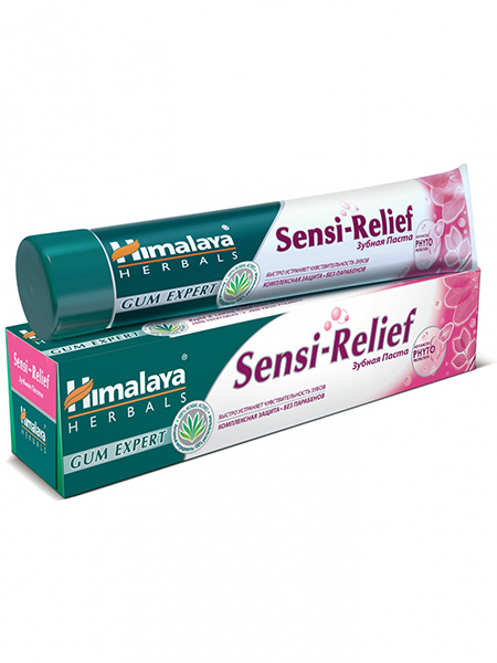 

Himalaya Herbals Зубная паста "Sensi relief" ,75 мл (Himalaya Herbals, Уход за зубами), Уход за зубами
