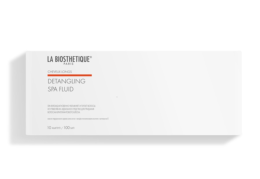 Ля Биостетик SPA-флюид для придания гладкости волосам Detangling Spa Fluid 10 ампул (La Biosthetique, Cheveux Longs) фото 0
