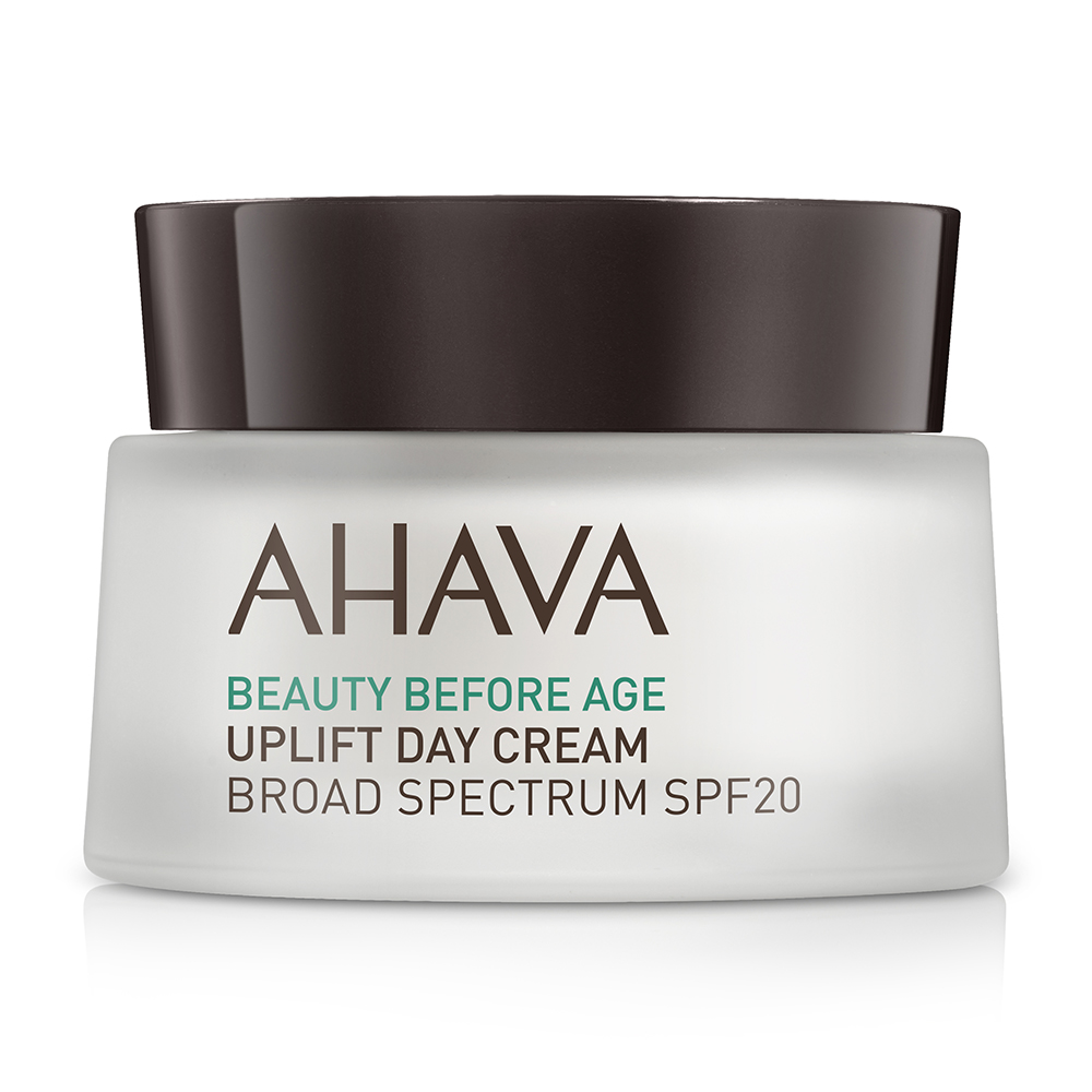 Ahava Дневной крем для подтяжки кожи лица Uplift Day Cream SPF20, 50 мл (Ahava, Beauty Before Age) ночной крем для подтяжки кожи лица шеи и зоны декольте ahava beauty before age 50 мл