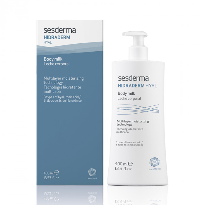 Сесдерма Молочко для тела с маслами жожоба и сладкого миндаля, 400 мл (Sesderma, Hidraderm Hyal) фото 0
