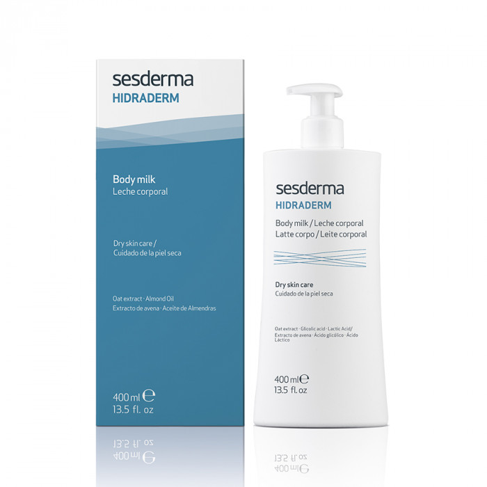 Sesderma Молочко для тела с экстрактом овса и маслом сладкого миндаля, 400 мл (Sesderma, Hidraderm)