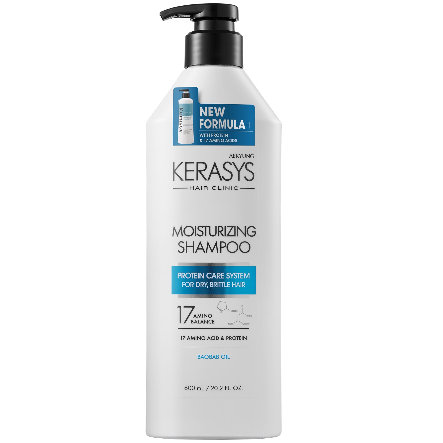 Керасис Hair Clinic Moisturizing Шампунь увлажняющий для волос 600 мл (Kerasys, ) фото 0