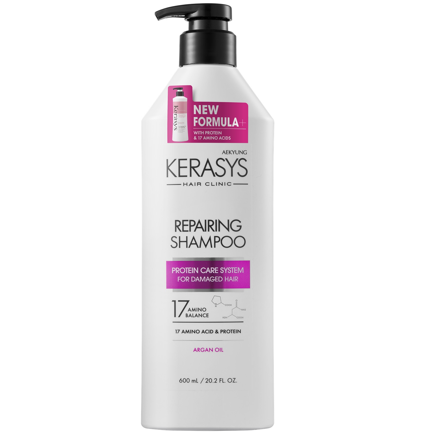 Kerasys Шампунь KeraSys для восстановления сильно поврежденных волос 600 мл (Kerasys, )