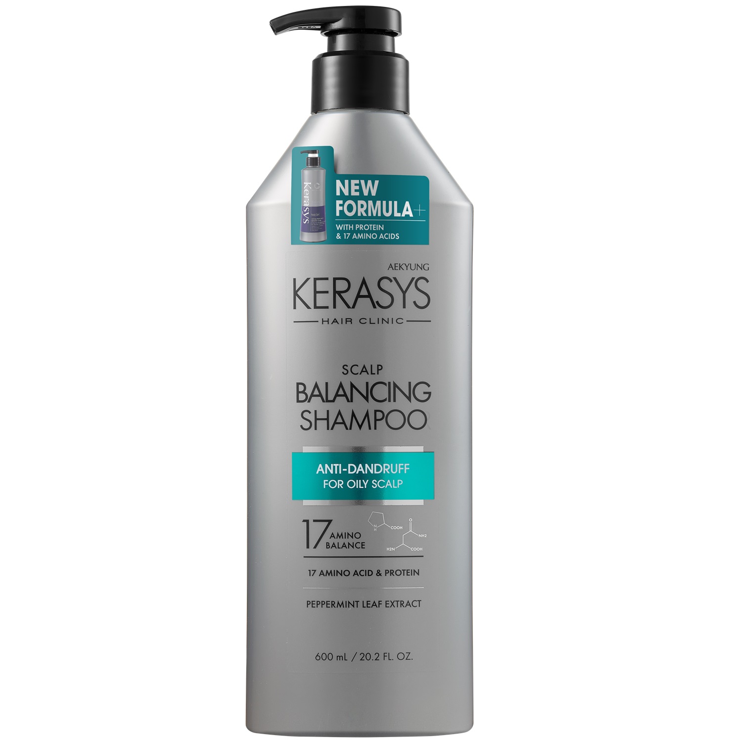 Kerasys Шампунь против перхоти для жирной кожи головы Balancing, 600 мл (Kerasys, Scalp Care)