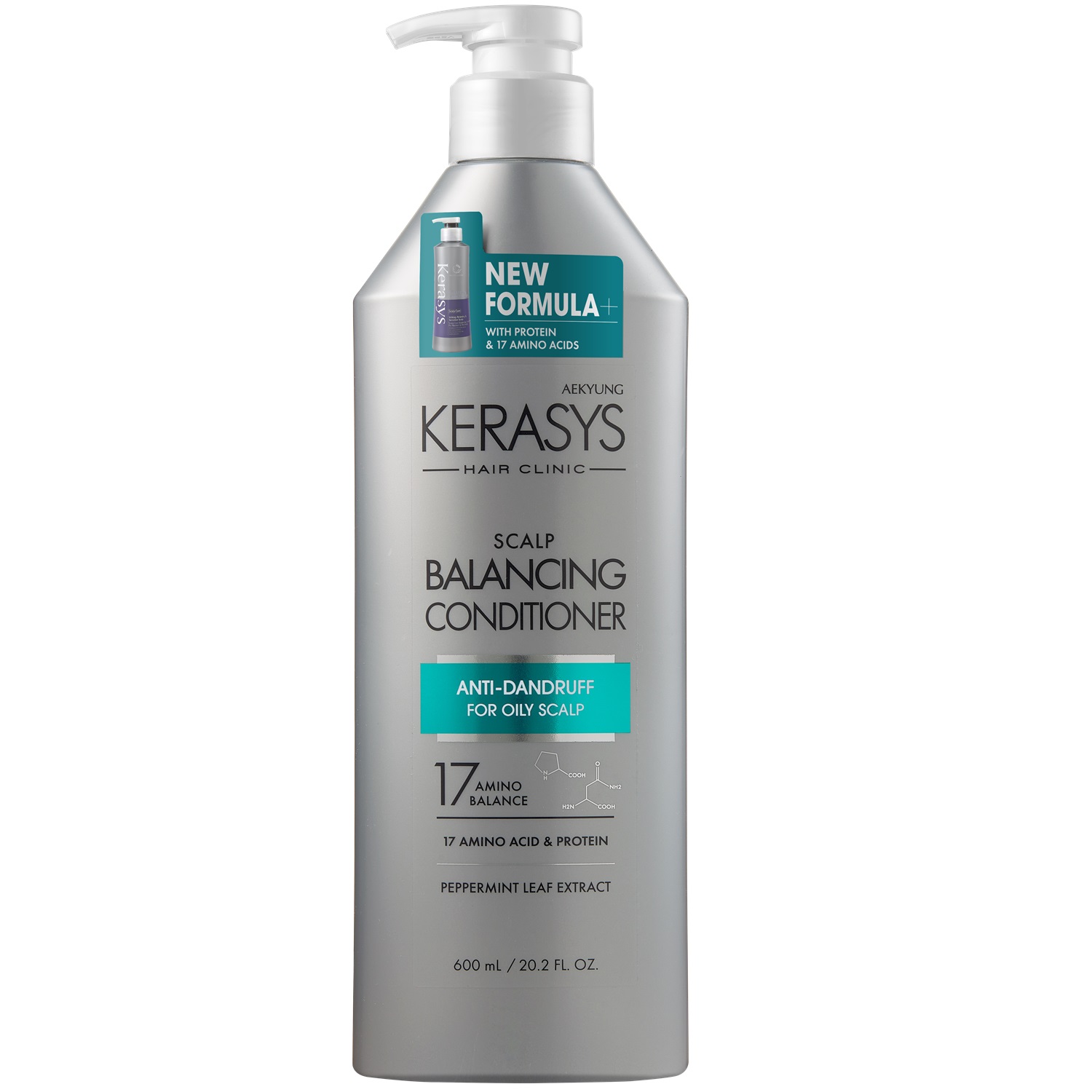 Kerasys Кондиционер для лечения кожи головы Balancing, 600 мл (Kerasys, Scalp Care) kerasys шампунь для лечения кожи головы 400 мл kerasys scalp care