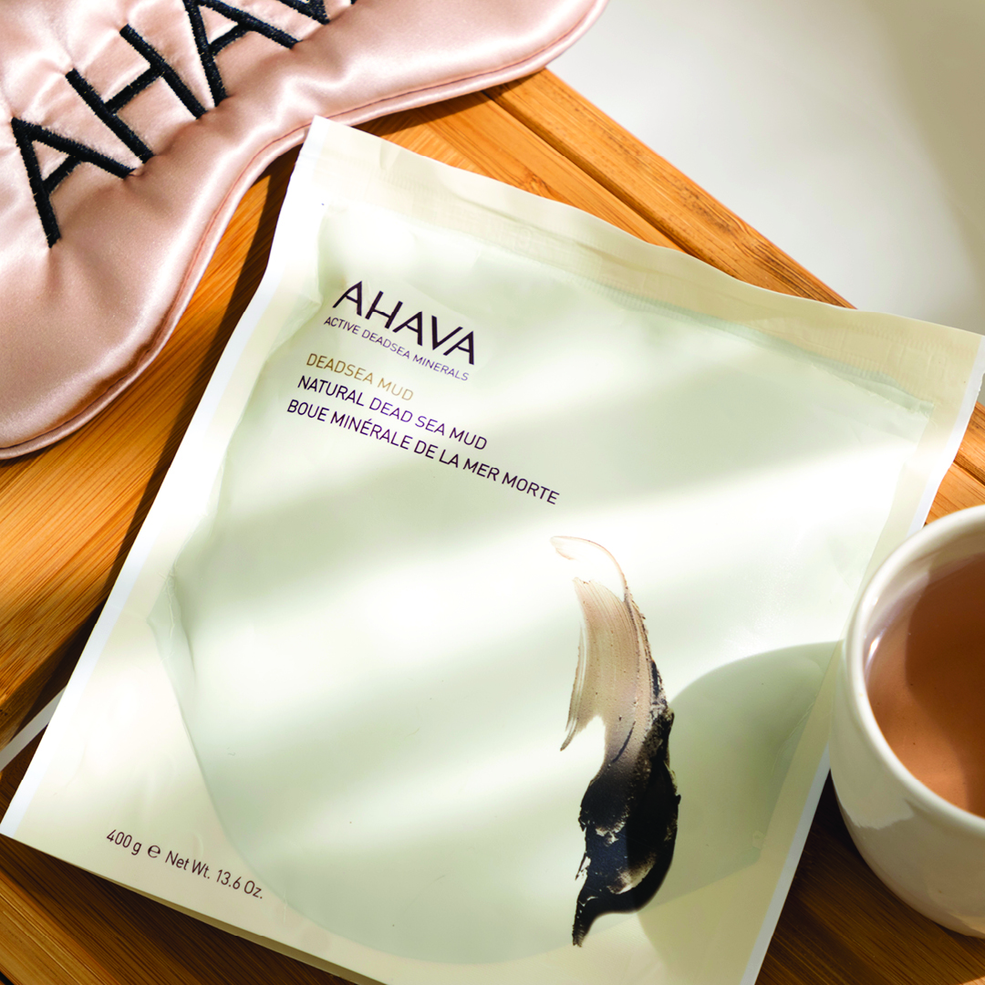 Ахава Натуральная грязь Мертвого моря, 400 г (Ahava, Deadsea mud) фото 1