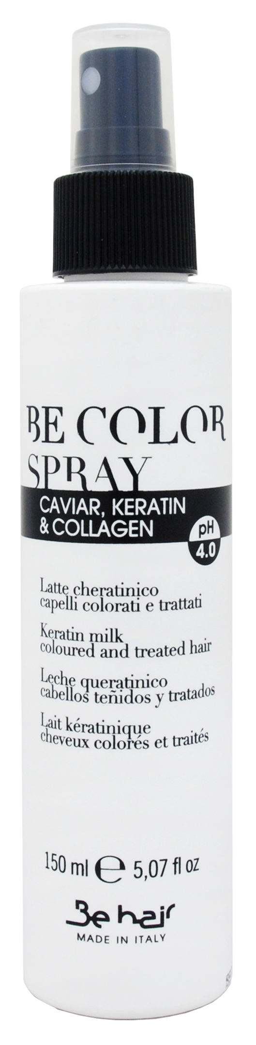 Be Hair Молочко с кератином для окрашенных и поврежденных волос, 150 мл (Be Hair, Be Color) цена и фото