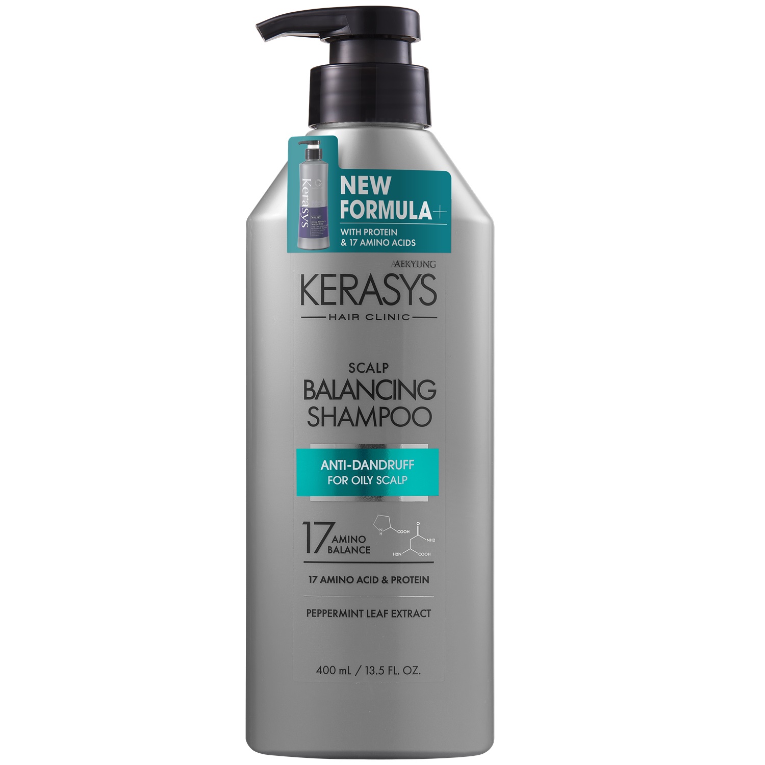 Kerasys Шампунь против перхоти для жирной кожи головы Balancing, 400 мл (Kerasys, Scalp Care)