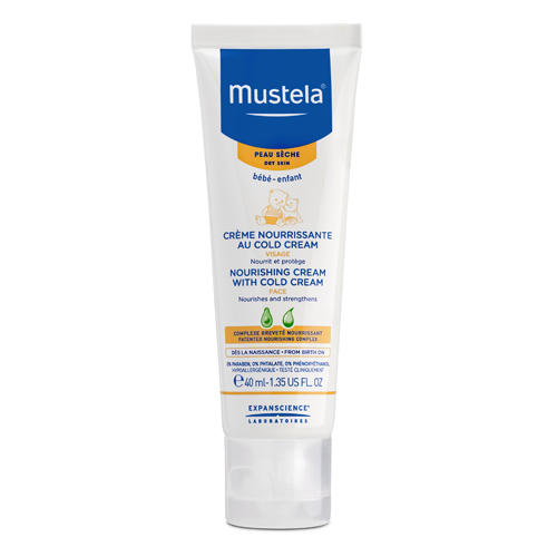 Мустела Питательный крем для лица с кольд-кремом 40 мл (Mustela, Bebe - защита кожи) фото 0