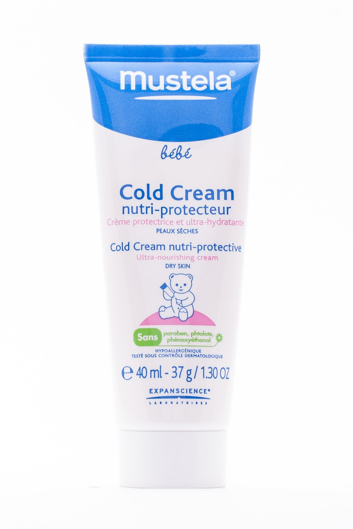 Мустела Питательный крем для лица с кольд-кремом 40 мл (Mustela, Bebe - защита кожи) фото 7