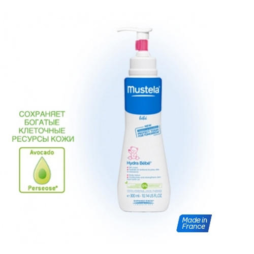 Мустела Крем для тела увлажняющий «Hydra-Bebe» детский, 300 мл (Mustela, Bebe - защита кожи) фото 0