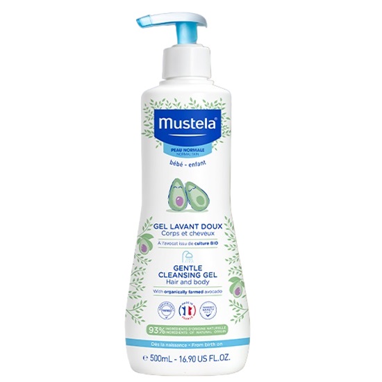 Mustela Гель для мытья для детей с первых дней жизни, 500 мл (Mustela, Bebe - время купаться) mustela bebe мягкий гель для купания 500 мл