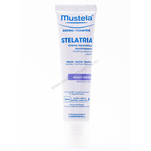 Mustela Крем-эмульсия восстанавливающая 40 мл (Mustela, Stelatria)