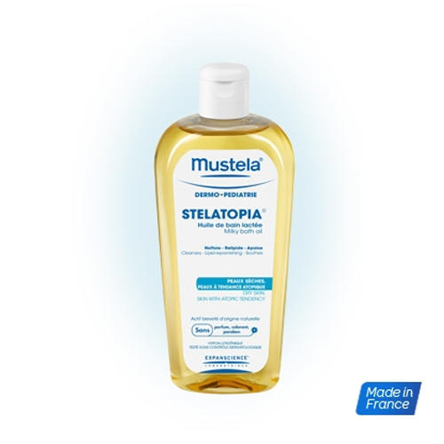 Мустела Масло для ванны для новорожденных, младенцев и детей 200 мл (Mustela, Stelatopia) фото 4