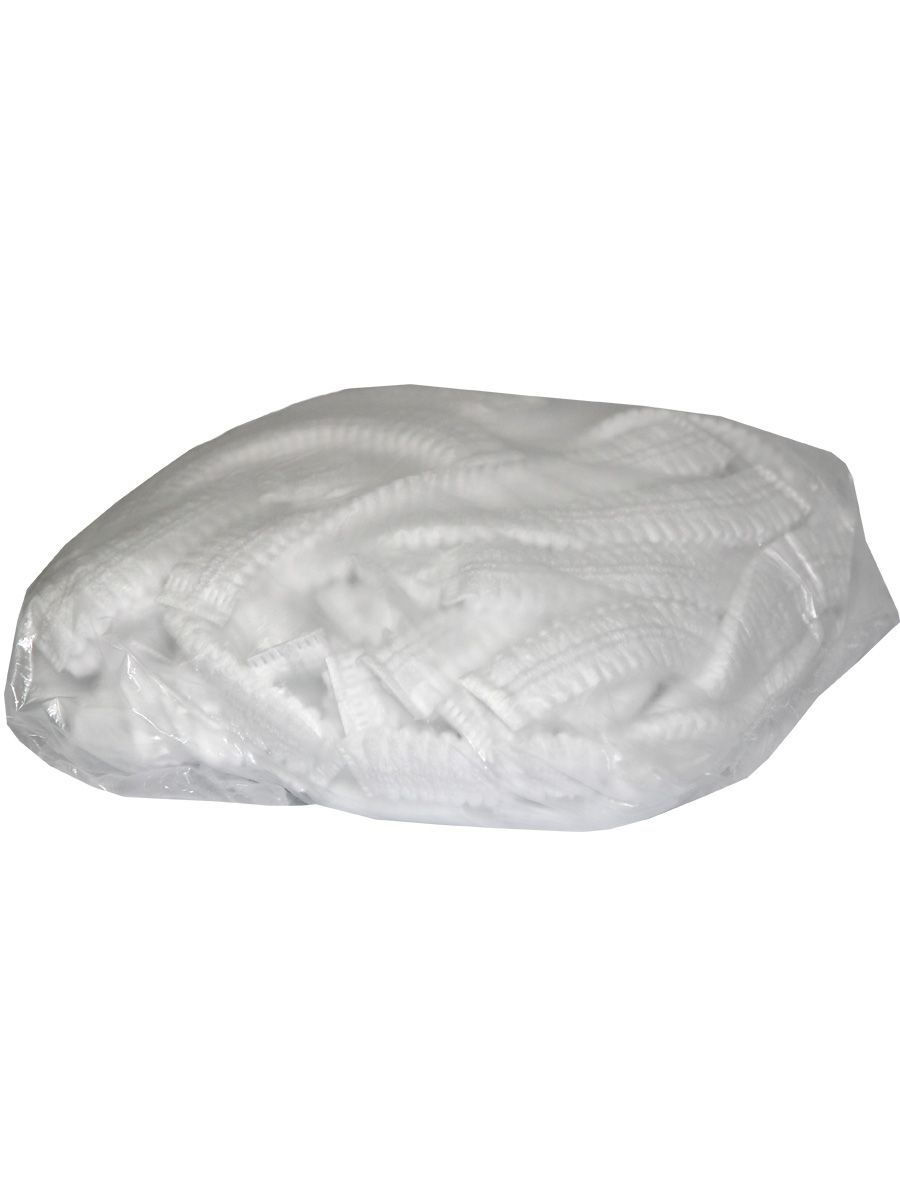 Чистовье Шапочка «Шарлотка» медицинская из нетканых материалов, нестерильная, одноразовая на резинке Белая, 1 х 50 шт (Чистовье, Расходные материалы для головы) фото 2