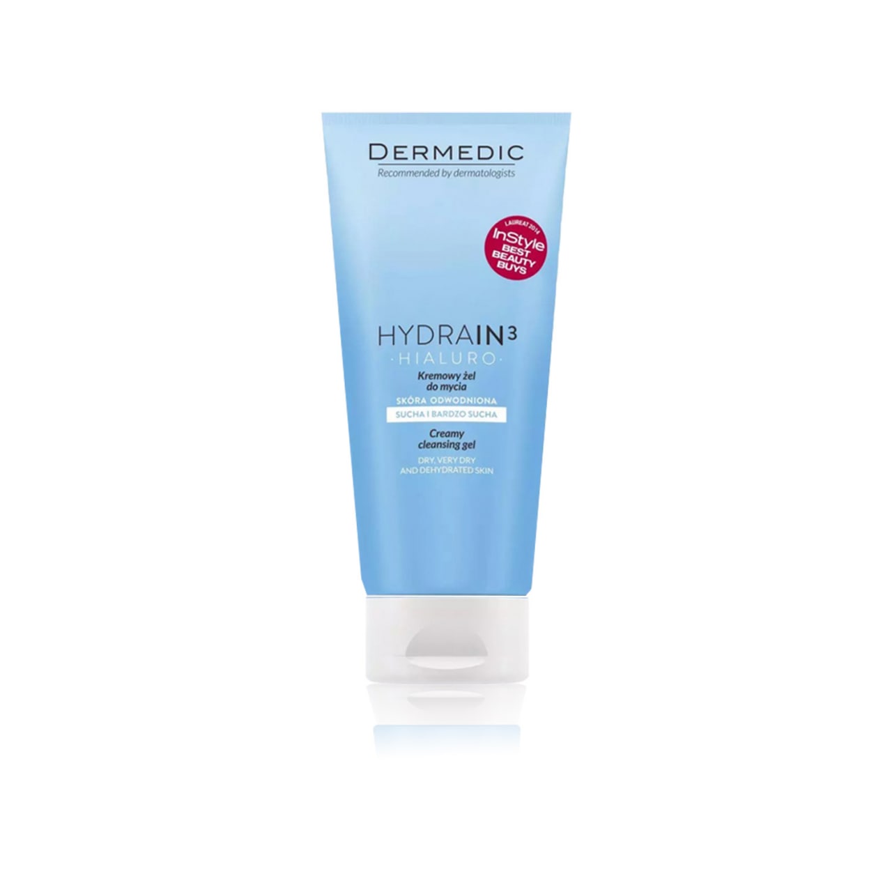 Дермедик Гель-крем для умывания Гидреин 3 Гиалуро Creamy Cleansing Gel, 200 мл (Dermedic, Hydrain) фото 6