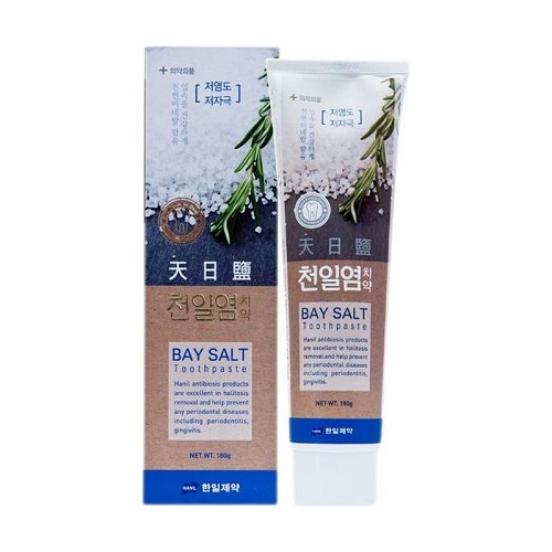 Ханил Зубная паста c  морской солью 'Bay salt' 180 г (Hanil, Уход за полостью рта) фото 0
