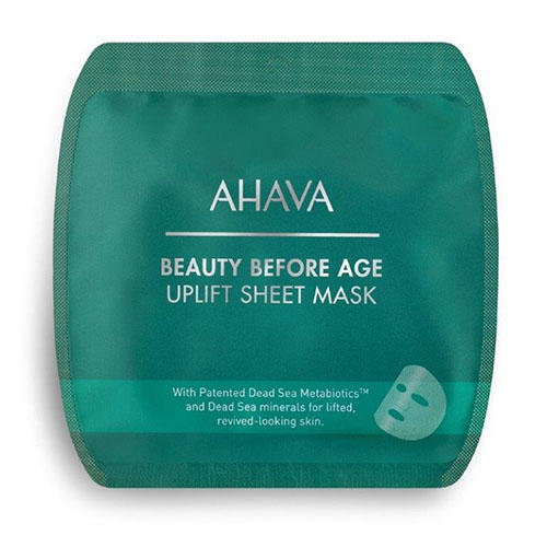 Ahava Тканевая маска для лица с подтягивающим эффектом Uplifting&Firming Sheet Mask, 1 шт (Ahava, Beauty Before Age)