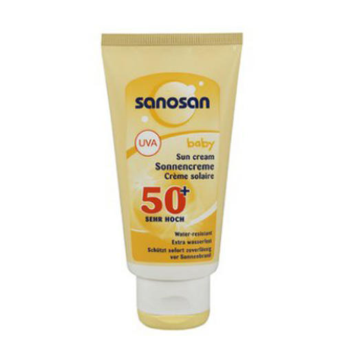 Саносан Солнцезащитный крем для малышей SPF 50+, 75 мл (Sanosan, Baby Sun) фото 0