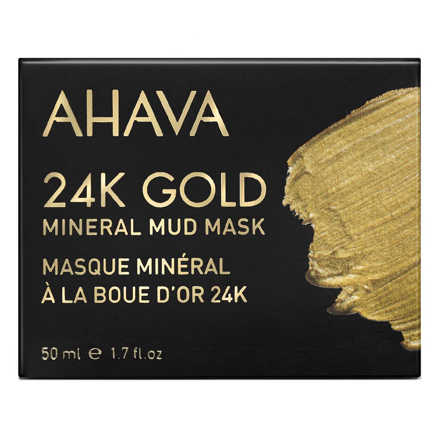 Ахава Маска с грязью Мертвого моря 24K Gold Facial Mud Mask, 50 мл (Ahava, Mineral Mud Masks) фото 4