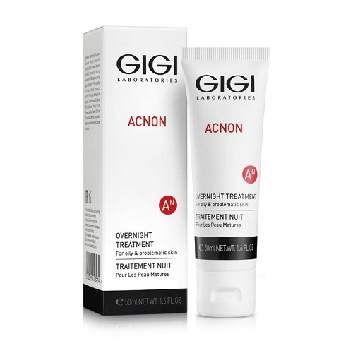 GiGi Ночной крем Overnight treatment, 50 мл (GiGi, Acnon) gigi набор для проблемной кожи крем дневной 50 мл крем ночной 50 мл gigi acnon