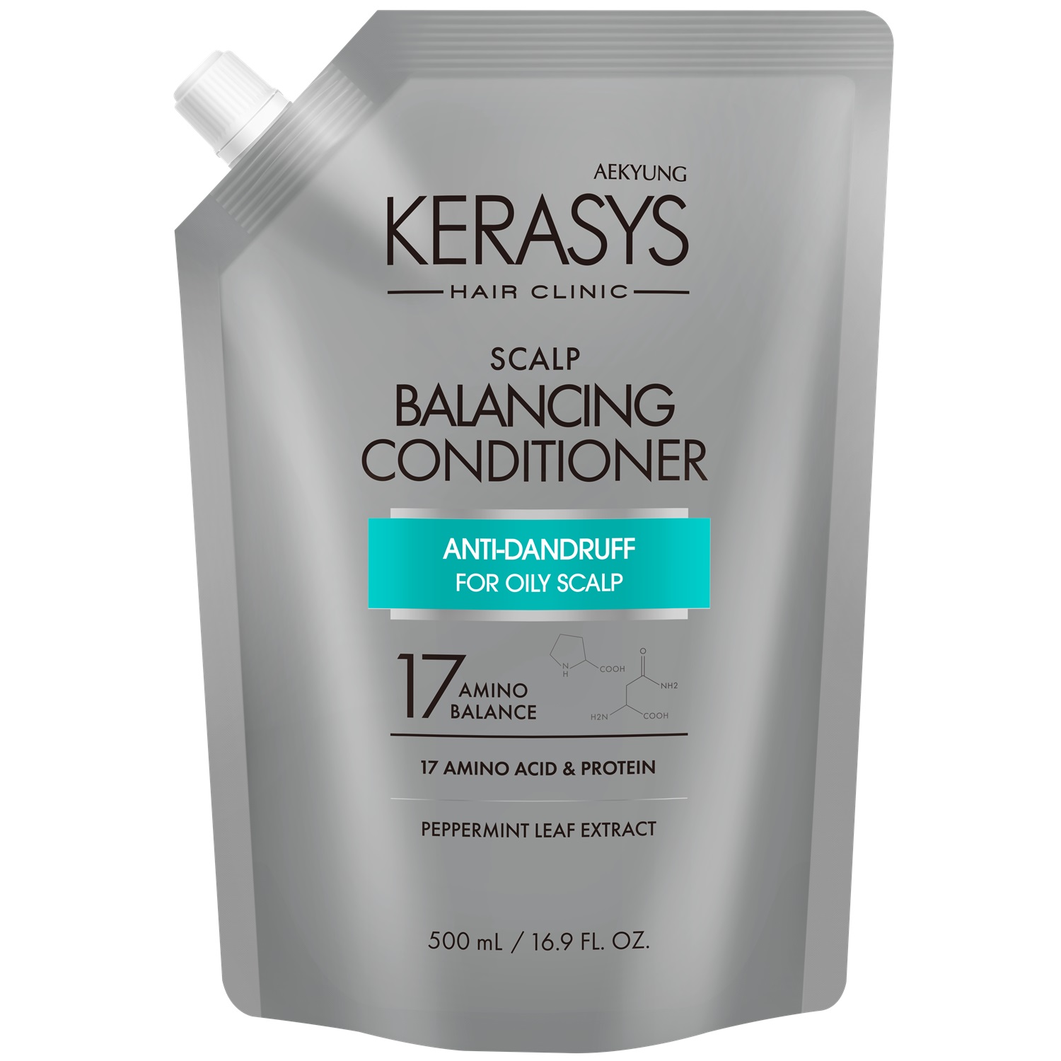 Kerasys Кондиционер для лечения кожи головы Balancing запасной блок, 500 мл (Kerasys, Scalp Care) кондиционер kerasys для лечения кожи головы 500 мл