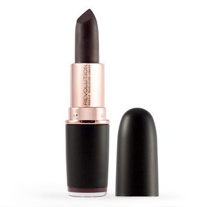 Мейкап Революшн Матовая помада для губ Iconic Matte Revolution Lipstick, Members Club пурпурная (Makeup Revolution, Лицо) фото 0
