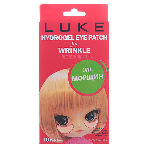 Купить 4Skin Гидрогелевые патчи для кожи вокруг глаз LUKE против морщин, с коэнзимом Q10, 5 пар (4Skin, Luke), Южная Корея