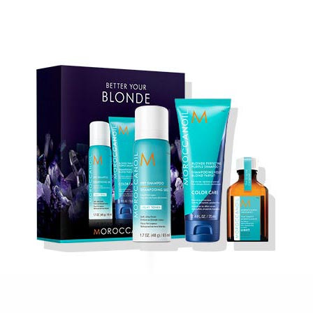 Мороканойл Набор Better Your Blonde mini (Moroccanoil, Уход за волосами) фото 0