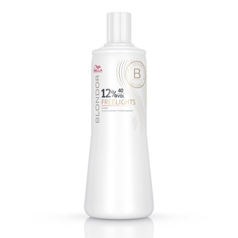 

Wella Professionals Окислитель Blondor Freelights 12%, 1000 мл (Wella Professionals, Обесцвечивание), Обесцвечивание
