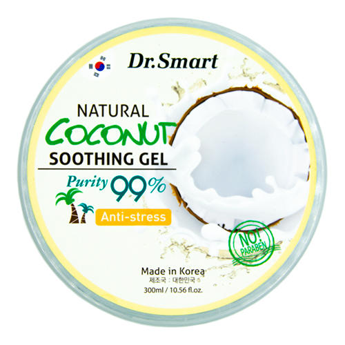 Доктор Смарт Гель для лица и тела с кокосом Антистресс Natural Coconut Soothing Gel 99%, 300 мл (Dr. Smart, Dr. Smart) фото 0